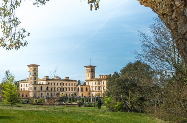 View of Osborne House from grounds, East Cowes, Isle of Wight